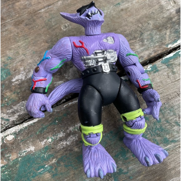 VINTAGE SWAT KATS 1994 REMCO HANNA BARBERA Dark Kat Cats Figurine Rare - Picture 2 of 7